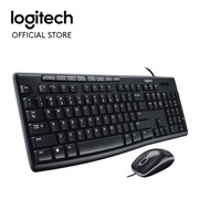 Logitech MK200 Media Keyboard + Mouse [Combo Set]