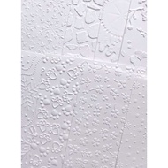 Bonoir_journal | Aesthetic Embossed Paper • Embossed Paper Decorative Journal Scrapbook