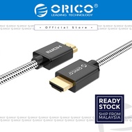 ORICO HD501 High Quality 4K HDMI-Compatible 2.0  to HDMI 2.0 Adapter Cable for TV Monitor PS4 (2M/3M/5M/8M/10M/12M/15M)