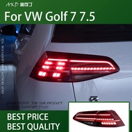 AKD Car Styling for New VW Golf 7 Tail Lights 2013-2017  Golf7 MK7 LED Tail Light GTI R20 Rear Lamp 