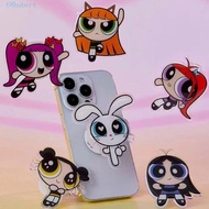 HUBERT Phone Acrylic Stand, Acrylic The Powerpuff Girls Phone Back Holder, Mobile Phone Stand New Jeans Detachable Cartoon Mobile Phone Bracket Mobile Phone Accessories