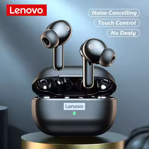 Original Lenovo LP1S Wireless Earphones TWS 5.0 Bluetooth Headphones Waterproof Sport Headset Noise 