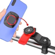 Quad Lock Bike Motorcycle Phone Holder Shock Absorber Bracket Anti-shake MTB Mount Stand Cell Phone 