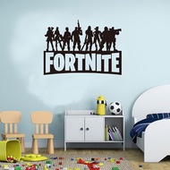 ★KOREAN Wall Stickers Fortnite   Wallpaper  Game Boy Living Room Bedroom kichen Decoration