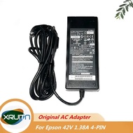 Original 42V 1.38A 58W M248A For EPSON C3500 TM-C3500 100-240V 50/60hz 1.6A 72W Series 4 Pin Plug Pr