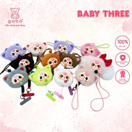 Blind Box Baby three BB3 Phone Strap Baby three Home Made in Vietnam, stuffed doll cute gift