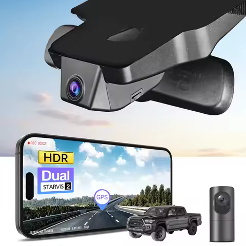 Mangoal 4K Dash Cam For SONY STARVIS 2 IMX678 IMX675 Sensor Toyota Tacoma (Model A/B) WiFi & APP GPS