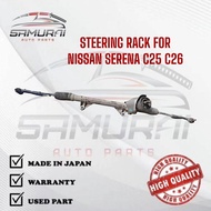 NISSAN SERENA C25 C26 STEERING RACK USED JAPAN HALFCUT