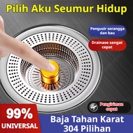 FREE SHIPPING 24 HOURS Spring Loaded Sink Strainer - 5 Seconds Kitchen Strainer / Universal for All 