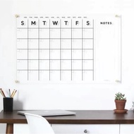 Acrylic Daily Planner | Wall Planner Acrylic Wall| Schedule Board