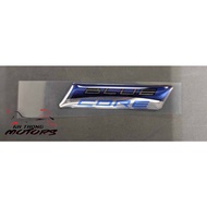 NVX155/ EGO GEAR/ EGO AVANTIZ/ EGO SOLARIZ Emblem (BLUE CORE) 100% Original Yamaha (Not Copy) B92-F1