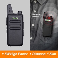 YOOGOO Walkie Talkie Dual Band  Radio Komunikasi with Led HT WLN  UHF Two Way Rrdio