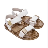 Sepatu Sandal Wanita Melissa Papete Wide Ad White/Rice Husk