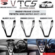 TCS TOYOTA VIOS NCP93 DUGONG 2007-2012 DASHBOARD RADIO FRAME COVER GARNISH ACCESSORIES