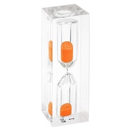 3-Minute Crystal Sand Timer - Versatile Hourglass for Brushing, Decor, and Gifts