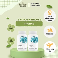 Thorne Basic B Complex / Stress B Complex 60 Tablets - Vitamin B Complex B1 B2 B3 B5 B6 B12, Folate 