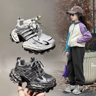 Boys Girls Heavy Industry Increased 2025 Spring New Style Sports Shoes Street Wear Cool Handsome Med