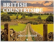 2026 Wall Calendar - A4 2026 British Landscape Calendar from January to December 2026, 12 Monthly Ca