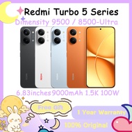 XIAOMI REDMI Turbo 5 / REDMI Turbo 5 Max Dimensity 8400 Ultra / Dimensity 9500s 6.59 / 6.83 inch AMO