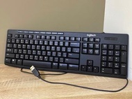 羅技k120 有線鍵盤 ，線長150cm
