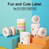 Jing Chen Niimbot D110/D101/D11/D11-H Label Paper Price Classification Sticker Waterproof Adhesive