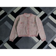 Me sense Tweed Cardigan Baby Pink (2nd)