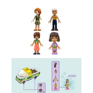 Lego friends 41729 Five minifigures with truck