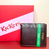 Kickers Short Wallet Original Genuine Leather With Free Eject Sim Card Pin T 51117