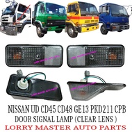 J107S01 (CLEAR COLOR) DOOR SIGNAL LAMP NISSAN UD CPB CD45 CD48 GE13 PKD211 LORRY