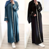 Solid Color Sequin Long Skirt for Women