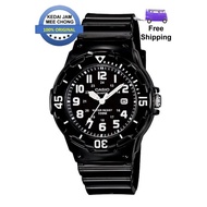[Ladies] 100% ORIGINAL CASIO LRW-200H-1BVDF Fashionable Diver Design Resin Strap Ladies Watch