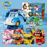 Genuine Deformed Police Car Sheriff poli Toy poli Ambassador Fire Rescue Children Car Robot