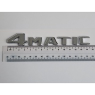 emblem 4matic chrome siap double tape