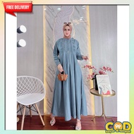 Trendy Bsju Kekinian Eid Fashion Gsmis Premium Quality Buju 2024 Ghamis Luxury Gamis Buju CurrentWan