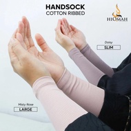 Handsock Cotton Ribbed by Telekung HIQMAH - Large