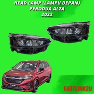 Fastlink Original Perodua Alza 2022 Head Lamp Lampu Depan 100% New High Quality