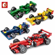 SEMBO Blocks Pull Back Car Bricks Building Bricks Super Racing Vehicle Model Educational Kids Toys for Children Present Boy Birthday