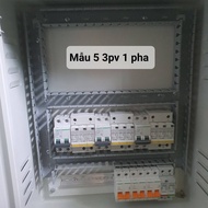 Schneider 3PV 1-phase solar electrical cabinet | Citel lightning protection | Solar cabinet protects