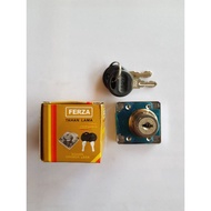 Ferza Hollow Cabinet Drawer Lock Equipped with/ Bolts Buffet Door Lock With Screws Table Locker Lock