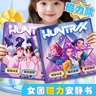 Kpop Demon Hunters magnet quiet book/ Kpop demon hunters busy book/ Kpop demon hunters/ dressing boo