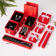 Necklace box, jewelry gift box, size 7cm x7cm x3cm