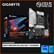 GIGABYTE B660M Aorus Pro Ax DDR4 Socket 1700 Mainboard # B660M A PRO AX DDR4