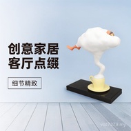 TV Cabinet Coffee Cup Entrance Living Room Creative Model Room Home Girl Resin European Wine Cabinet