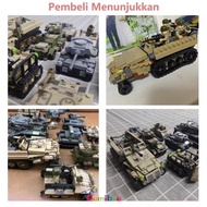 READY 1000PCS TANK WW2 ARMY BRICKS LEGO TENTARA MAINAN EDUKASI ANAK