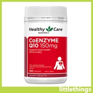 Healthy Care - 輔酶Q10膠囊150mg (EXP 2028年)100粒 [平行進口] *不同包裝版本可能隨機出貨*