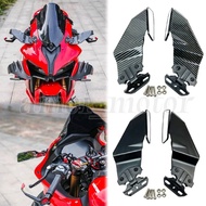 UNIVERSAL SIDE MIRROR WINGLET FAIRING R15 R25 NINJA250 650 ZX25R GSX150 CBR150R 250R CERMIN SISI REA