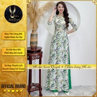 Áo Dài Truyền Thống Trẻ Trung Thanh Lịch Lụa Habutai K45 - Áo Dài Xuân Quỳnh