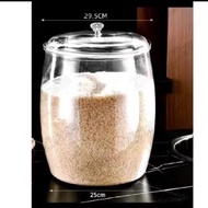 1Pcs Jars 18 liters, 11 liters, 6.5 liters, 3.8 liters, 2.3 liters Multipurpose Material AcrylicPLAS