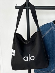 Alo New Yoga Bag Fitness Bag Alo Women's Canvas Shoulder Bag Oxford Cloth Large Capacity Fashion Sho