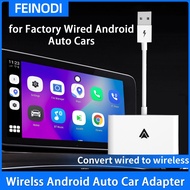 Wireless Android Auto Car Adapter/Dongle for OEM Wired Android Auto AA Cars Android Phone Converts Wired to Wireless 5Ghz WiFi